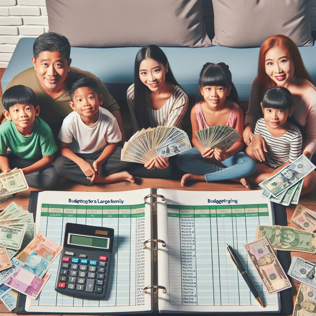 Comment budgétiser pour une grande famille Les meilleures stratégies